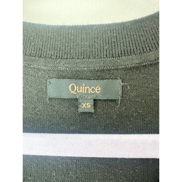 Quince Black Cotton and Cashmere Sweater size XS - Picture 9 of 9
